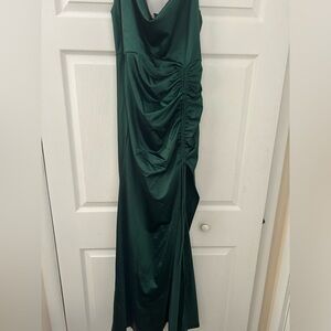 Green homecoming dress